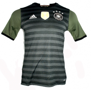 Adidas Germany jersey Euro 2016 away grey men's S, M, L or XXL/2XL and kids 176cm
