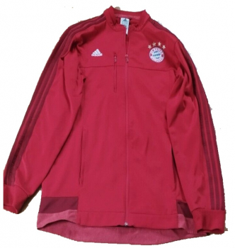 Adidas FC Bayern Munich jacket 2015/16 red pre match anthem men's S/M/L/XL/XXL