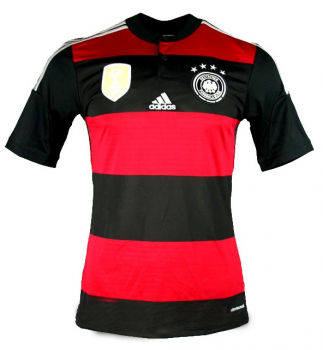 Adidas Germany jersey World Cup 2014 Brazil away 4 Stars new men's S small