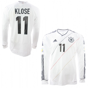 Adidas Germany jersey 11 Miroslav Klose 2012-14 Quali Formotion match worn men's XL
