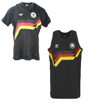 Adidas Germany Tank-top t-Shirt 1990 black New men's S/M/L/XL