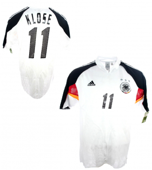 Adidas germany jersey 11 Miroslav Klose DfB Euro 2004 men's XL