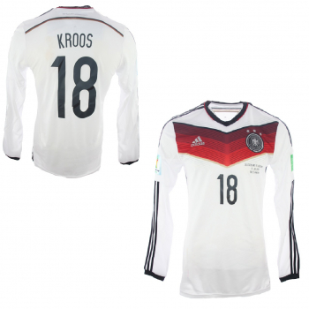 Adidas Germany Jersey 18 Toni Kroos World Cup WC 2014 Adizero men's L(8)