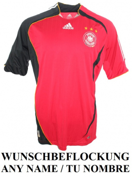 Adidas Germany jersey World Cup 2006 11 Klose 20 Podolski 19 Schneider DFB red men's S/M/L/XL/XXL
