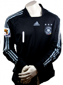 Adidas Germany goalkeeper jersey 1 Robert Enke + Patch World Cup black 2010 new men's S-M