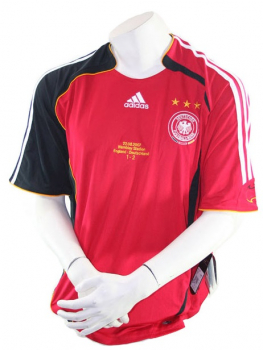 Adidas Germany jersey England Wembley DfB 2006-2007 red men's M