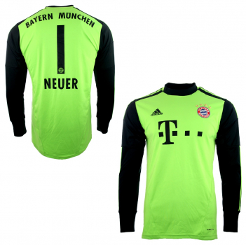 Adidas FC Bayern Munich keeper jersey 1 Manuel Neuer 2012/13 green men's M