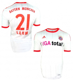 Adidas FC Bayern Munich jersey 21 Philipp Lahm 2012/13 white Techfit men's L