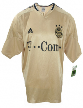 Adidas FC Bayern Munich jersey 8 Thorsten Frings 2004-2006 Gold men's XXL/2XL