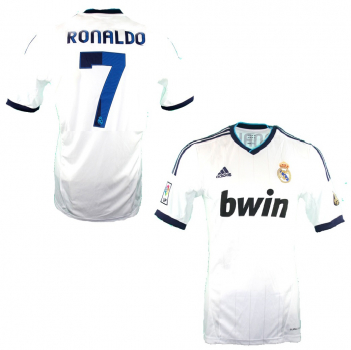 Adidas Real Madrid Jersey 7 Cristiano Ronaldo 2012/13 bwin men's S/M/L/XL/XXL