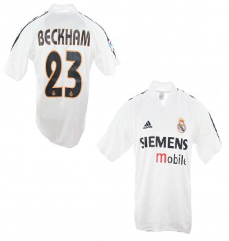 Adidas Real Madrid jersey 23 David Beckham 2004/05 home men's XL (B-stock)
