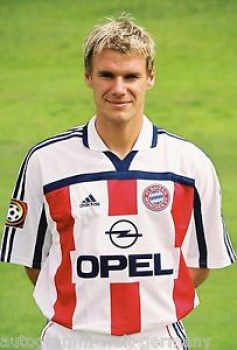 Adidas FC Bayern Munich jersey 21 Zickler 2000/01 CL away Opel kids/woman 176cm/men's S-M (b-stock)