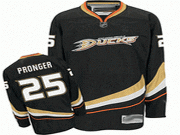 Reebok Anaheim Mighty Ducks Jersey 25 Chris Pronger Icehockey NHL Men's S (160-170cm)