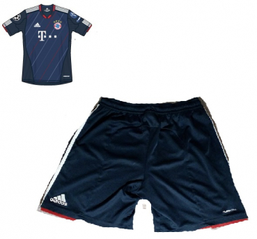 Adidas FC Bayern Munich jersey shorts 2010/11 T-com blue navy men's M