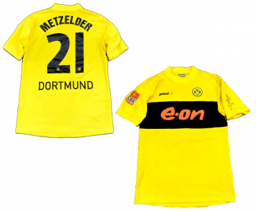 Goool.de Borussia Dortmund jersey 21 Christoph Metzelder 2002/03 E-on men's XL