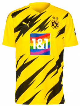Puma Borussia Dortmund jersey 2020/21 BVB 1&1 1and1 rainbow special jersey men's L