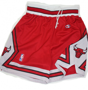 Champion Chicago Bulls shorts red Rodman Pippen Michael air Jordan men's XL and 2XL/XXL