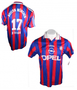 Adidas FC Bayern München jersey 17 Christian Ziege 1996/97 opel men's XL