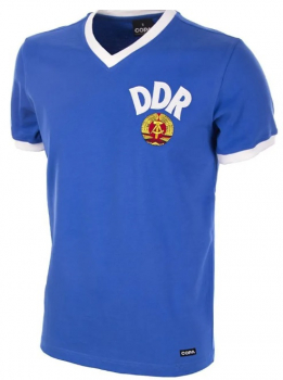 Copa GDR jersey 1974 World Cup German Democratic Republic away blue men's L