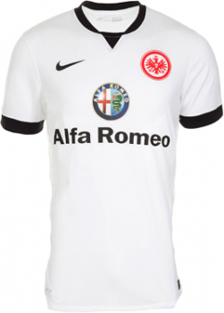 Nike Eintracht Frankfurt jersey 2014/15 Alfa Romeo new white kids 158 cm - 170 cm S/M/L/XL/XXL 176 cm