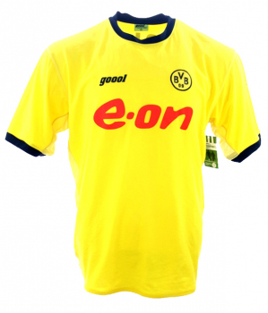 Goool Borussia Dortmund jersey BVB 2003/04 e-on yellow home men's S