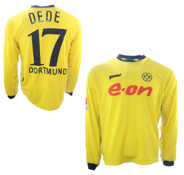 Goool Borussia Dortmund jersey 17 Dede 2003/04 BVB match worn E-on men's L