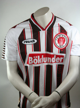 Reusch FC St. Pauli jersey 1996/97 Böklunder shortsleeve men's XXL/2XL