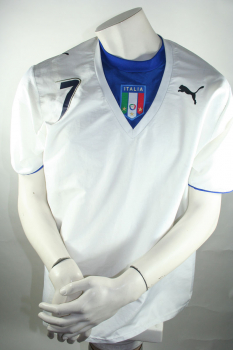 Puma Italy jersey 7 Del Piero World cup 2006 champion white men's M