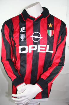 AC Milan jersey 18 Roberto Baggio 1995/96 Opel Adidas M Match Worn.
