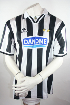 Kappa Juventus Turin Jersey Home 1994/1995 #10 Del Piero Black/White XL