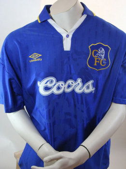 Umbro Chelsea London jersey 20 Glenn Hoddle 1995/96 Coors blue men's XL
