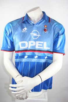 Lotto AC Mailand jersey away 1995/1996 18 Baggio blue/red men's/kids S-M = 176 cm