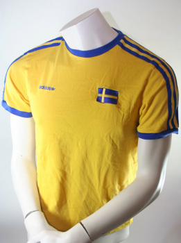 Adidas Sweden jersey WC 1982-88 Adidas Originals men's M