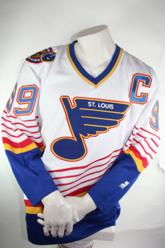 Starter St. Louis Blues Gameworn jersey 99 Wayne Gretzky mens L