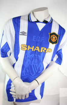 Umbro Manchester United jersey 24 David Beckham 1994-96 Away men's XL