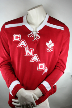HBC Canada Hockey jersey "Torino 2006" Olympic games red home men's XL