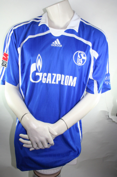 Adidas FC Schalke 04 Jersey 11 Peter Lövenkrands 2006/07 Gazprom - XXL