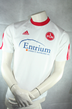 1 FC Nuremberg Jersey 2002/03 Away white Adidas Entrium 176 = S