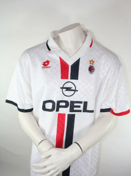 Ac Mailand jersey Opel Lotto 14 George Weah 1995/96 XL