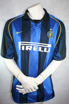 Nike Inter Milan jersey 10 Clarence Seedorf 2001/02 home men's XXL