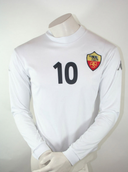 Kappa AS Rom jersey 2002/03 Francesco Totti 10 white men's M