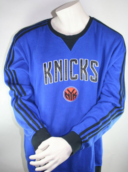 Adidas New York Knicks sweatshirt jersey Authentic NBA blue basketball home men's XL