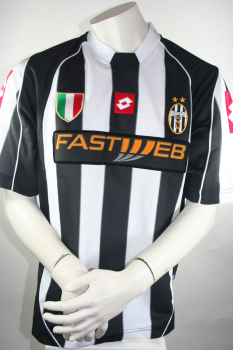 Juventus Turin jersey 21 Thuram match worn XL Lotto 2002/03