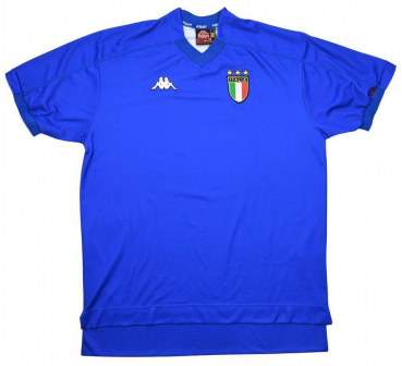 Kappa Italy jersey 1998 - 2000 blue home men's herren XL