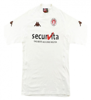 Kappa FC St. Pauli jersey 2002/03 Securvita/Securita white-grey men's L