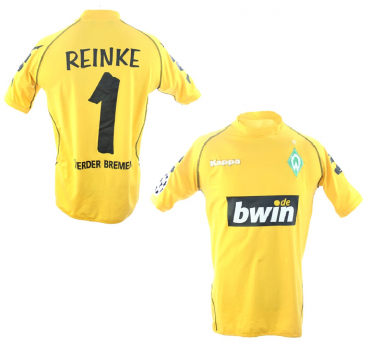 Kappa SV Werder Bremen keeper jersey 1 Andreas Reinke 2006/07 Bwin men's S or L