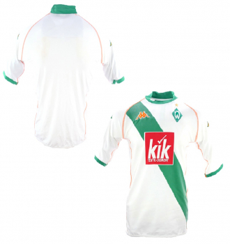 Kappa SV Werder Bremen jersey 2004/05 Kik home white NEW men's XL