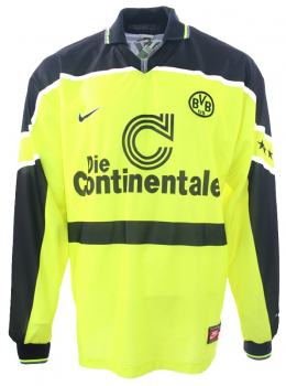 Nike Borussia Dortmund jersey 1997 CL winner Continentale BVB CL home kids 128-140cm-152cm & 152cm - 164cm