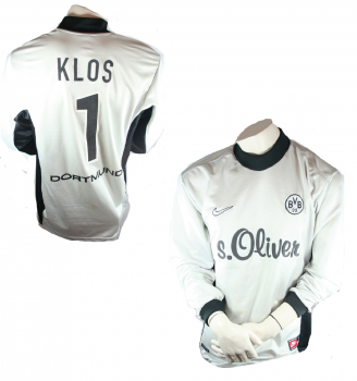 Nike Borussia Dortmund keeper jersey 1 Stefan Klos 1998/99 S.Oliver men's S or L