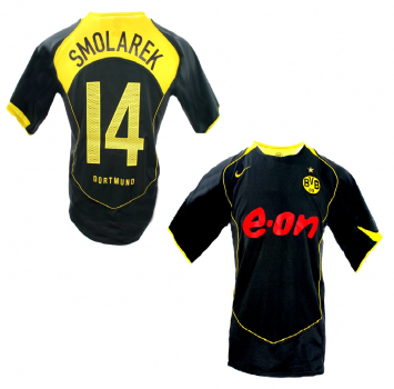Nike Borussia Dortmund jersey 14 Ebi Smolarek 2004/05 E-On black BVB men's M